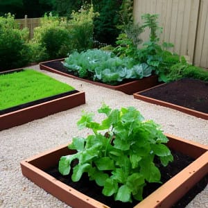 BIRASIL Outdoor Raised Garden Bed